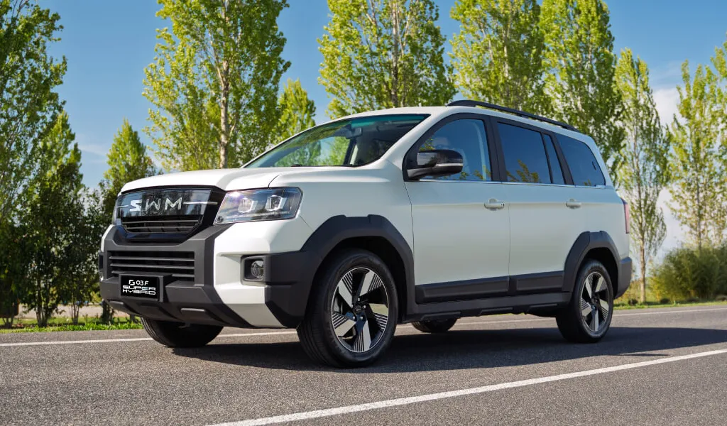 SWM G03F Super Hybrid: SUV 7 posti ibrido a Torino da Mo.Vi